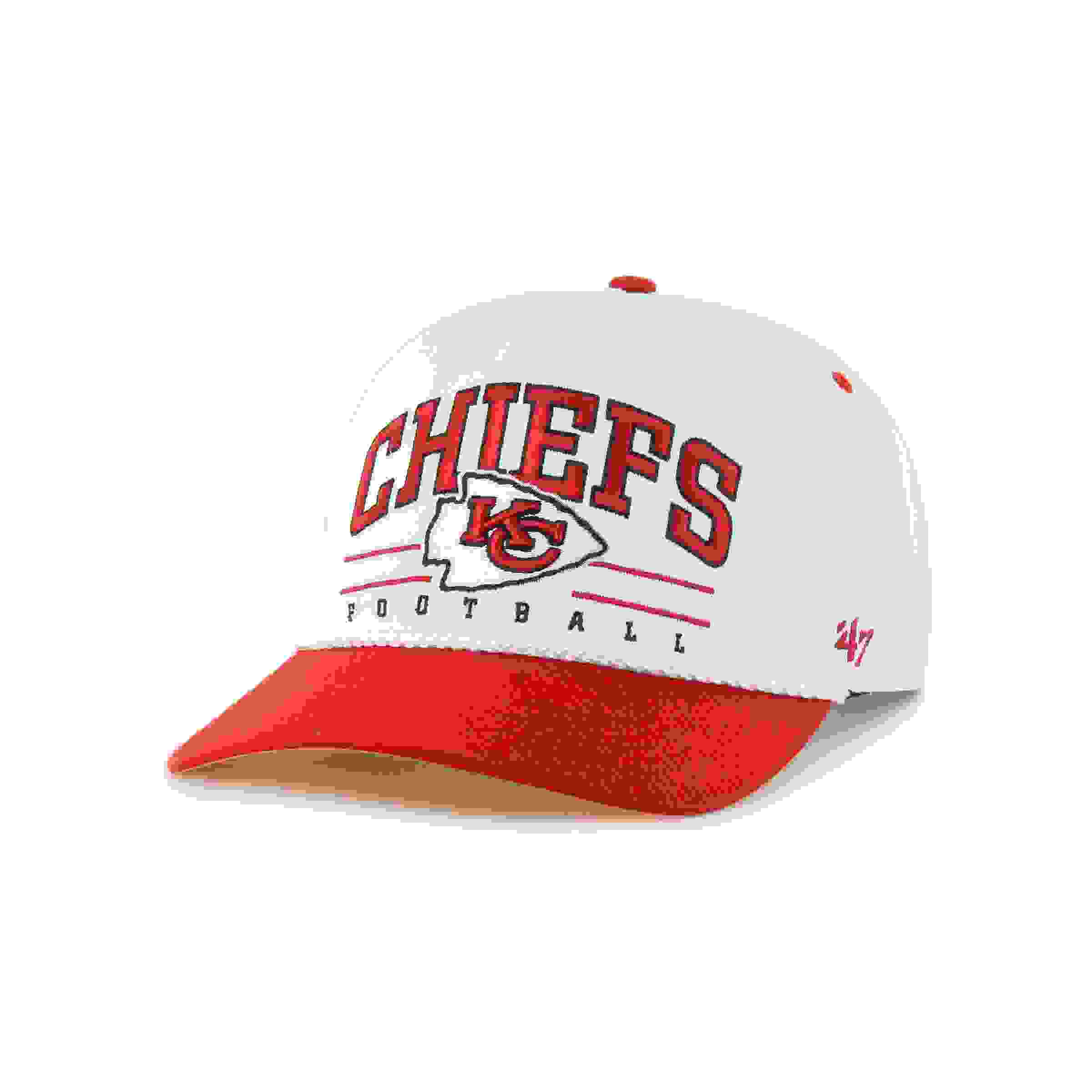 47 Kansas City Chiefs Roscoe Hitch White Snapback Cap